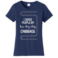 Cribbage Champion Cribbage Board Game Funny Cribbage Women's T-Shirt