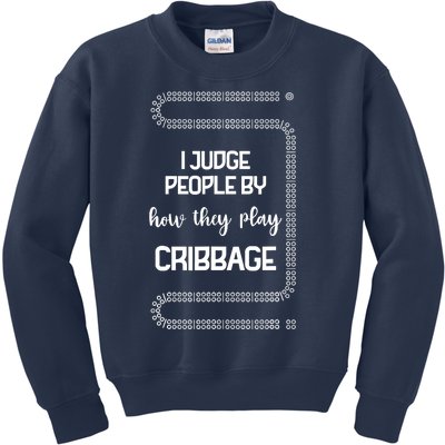 Cribbage Champion Cribbage Board Game Funny Cribbage Kids Sweatshirt