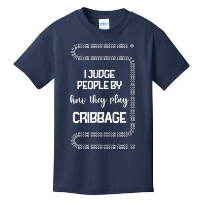 Cribbage Champion Cribbage Board Game Funny Cribbage Kids T-Shirt