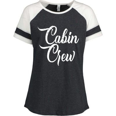 Cabin Crew Enza Ladies Jersey Colorblock Tee