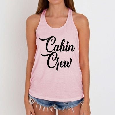 Cabin Crew Women's Knotted Racerback Tank