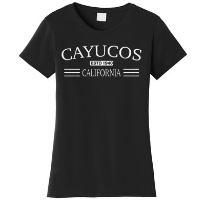 Cayucos California Women's T-Shirt