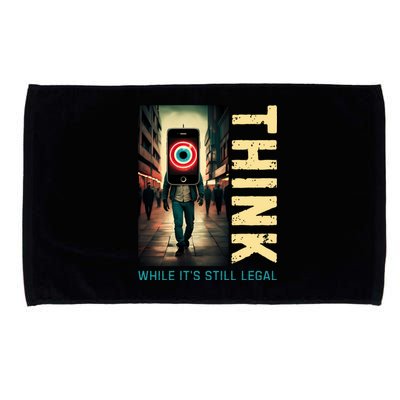 Conservative Cancel Culture Think While Its Still Legal Microfiber Hand Towel