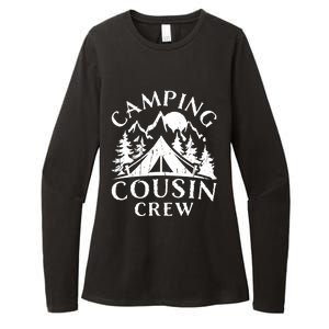 Camping Cousins Crew Family Reunion Road Trip Matching Gift Womens CVC Long Sleeve Shirt