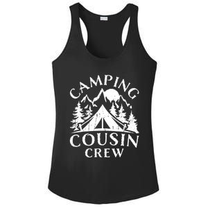 Camping Cousins Crew Family Reunion Road Trip Matching Gift Ladies PosiCharge Competitor Racerback Tank