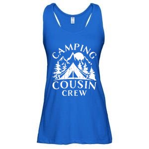 Camping Cousins Crew Family Reunion Road Trip Matching Gift Ladies Essential Flowy Tank