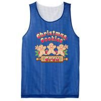 Christmas Cookies Crew Baking Season Funny Gift Mesh Reversible Basketball Jersey Tank