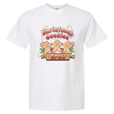 Christmas Cookies Crew Baking Season Funny Gift Garment-Dyed Heavyweight T-Shirt