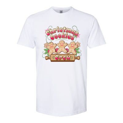 Christmas Cookies Crew Baking Season Funny Gift Softstyle CVC T-Shirt