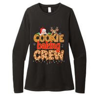 Christmas Cookie Crew Baking Pajamas Baking Family Funny Womens CVC Long Sleeve Shirt