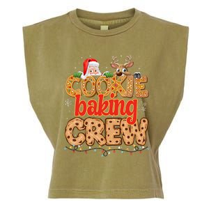 Christmas Cookie Crew Baking Pajamas Baking Family Funny Garment-Dyed Women's Muscle Tee