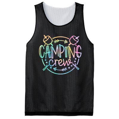 Camping Crew Camping Matching For Family Camper Group Gift Mesh Reversible Basketball Jersey Tank