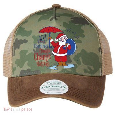 Climate Change Christmas Legacy Tie Dye Trucker Hat