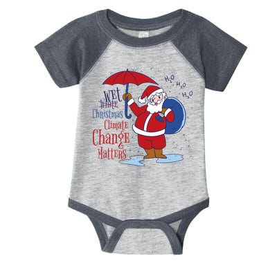 Climate Change Christmas Infant Baby Jersey Bodysuit
