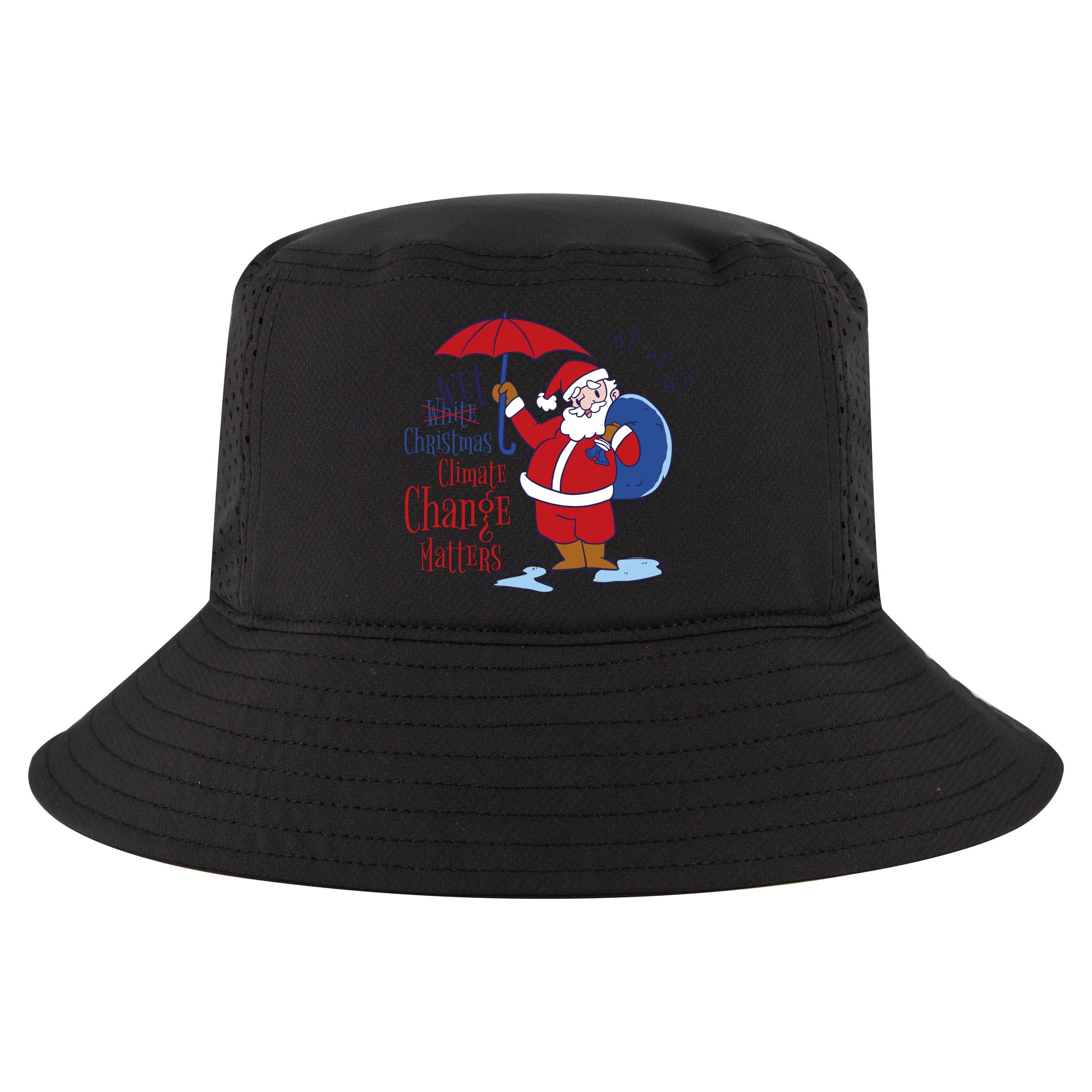 Climate Change Christmas Cool Comfort Performance Bucket Hat