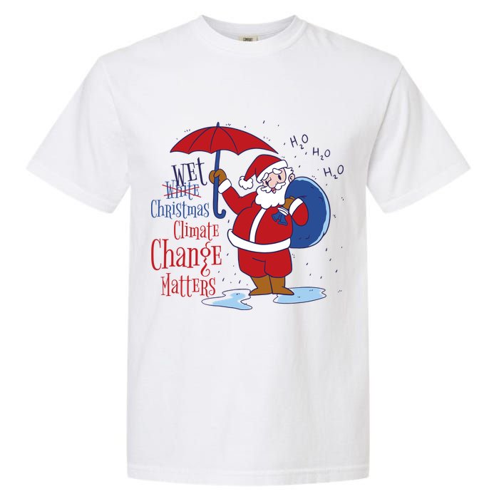 Climate Change Christmas Garment-Dyed Heavyweight T-Shirt
