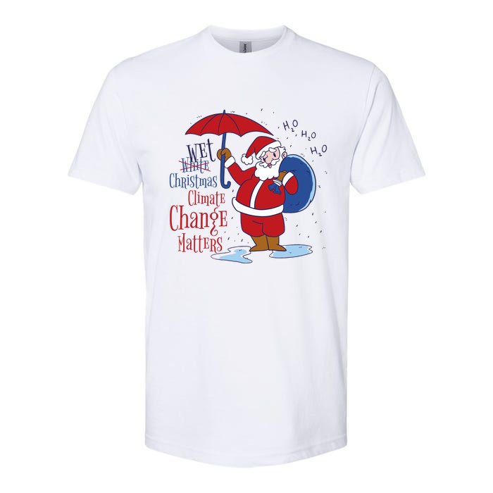 Climate Change Christmas Softstyle® CVC T-Shirt