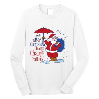 Climate Change Christmas Long Sleeve Shirt