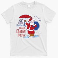 Climate Change Christmas T-Shirt