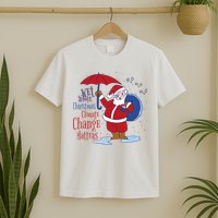 Climate Change Christmas T-Shirt