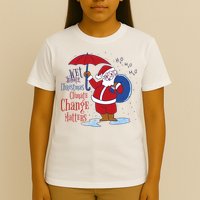 Climate Change Christmas T-Shirt
