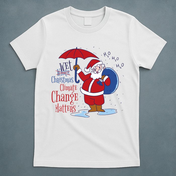 Climate Change Christmas T-Shirt