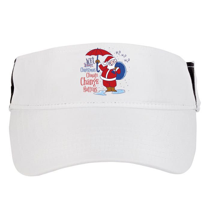 Climate Change Christmas Adult Drive Performance Visor