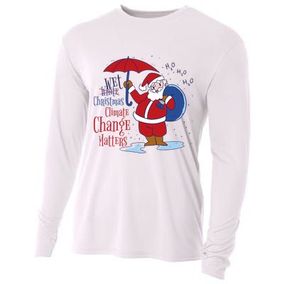 Climate Change Christmas Cooling Performance Long Sleeve Crew