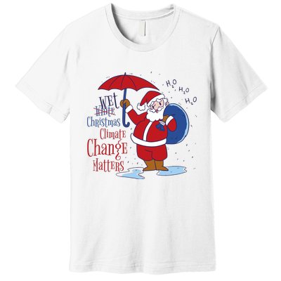 Climate Change Christmas Premium T-Shirt