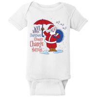 Climate Change Christmas Baby Bodysuit