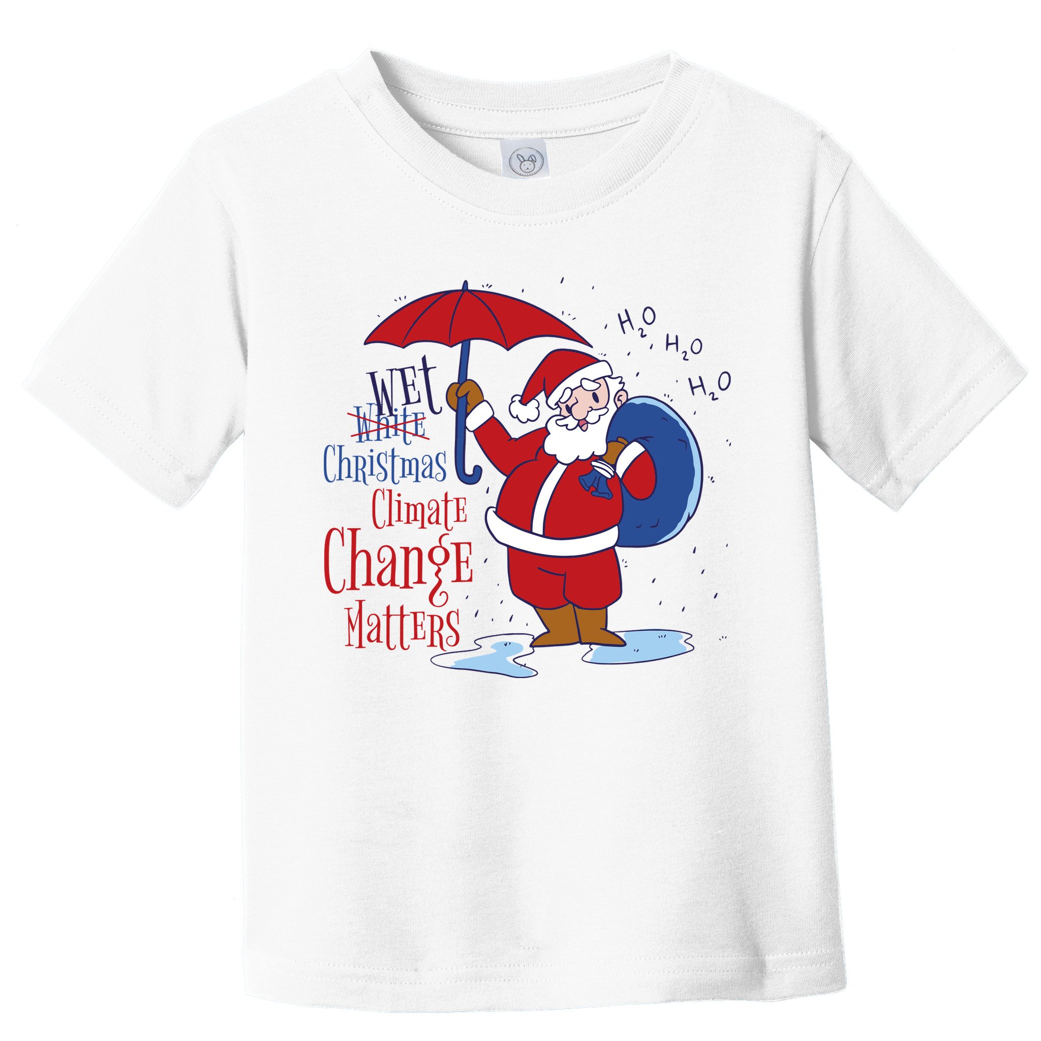 Climate Change Christmas Toddler T-Shirt