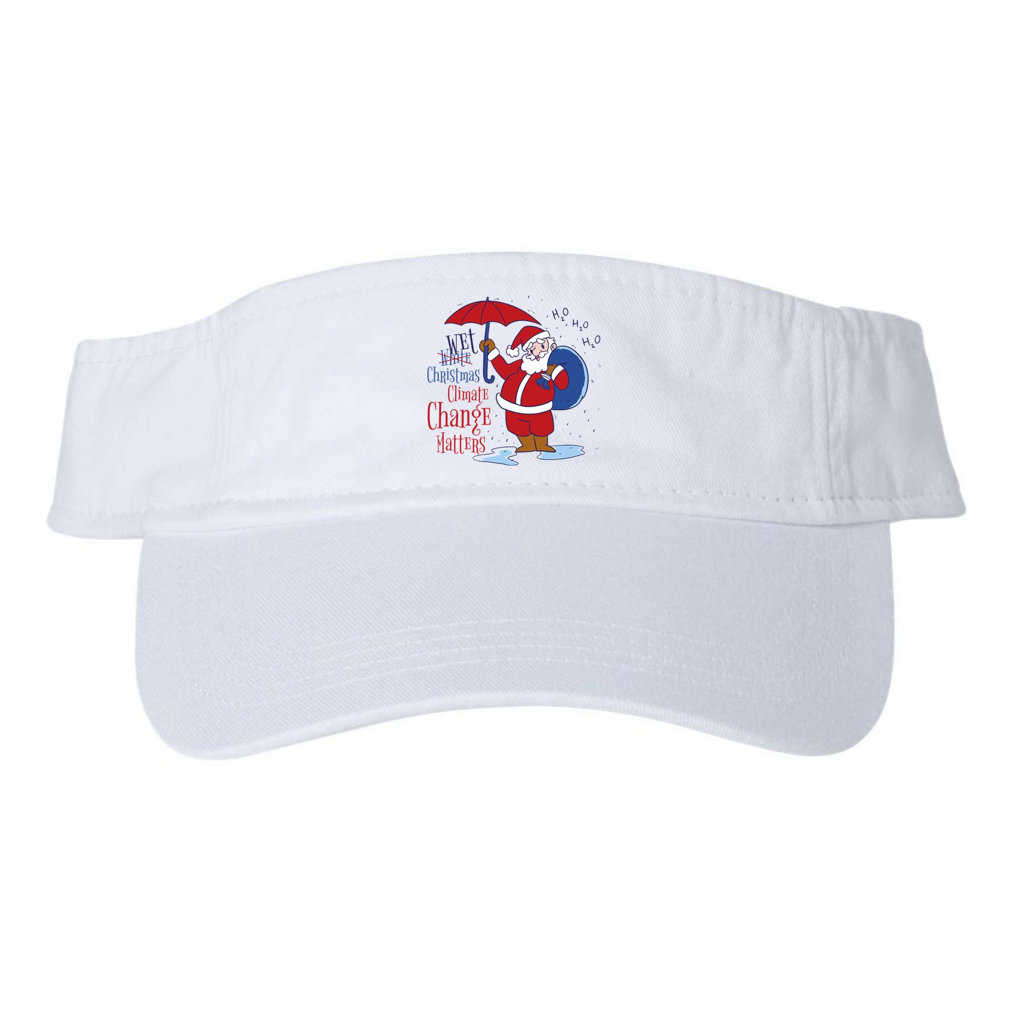 Climate Change Christmas Visor