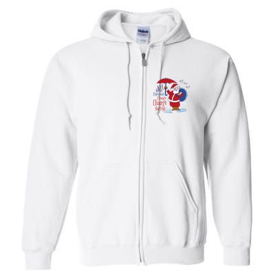 Climate Change Christmas Full Zip Hoodie