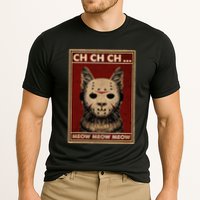 Ch Ch Ch Meow Meow Scary Halloween Cat Horror Slasher Movie Performance Shirt