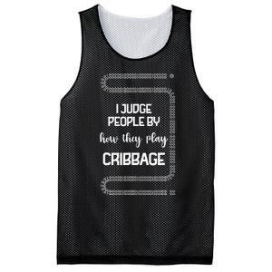 Cribbage Champion Cribbage Board Game Funny Cribbage Mesh Reversible Basketball Jersey Tank