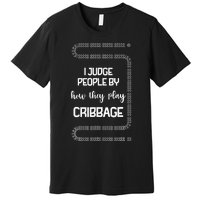 Cribbage Champion Cribbage Board Game Funny Cribbage Premium T-Shirt