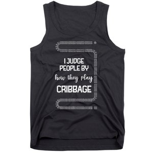 Cribbage Champion Cribbage Board Game Funny Cribbage Tank Top