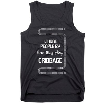 Cribbage Champion Cribbage Board Game Funny Cribbage Tank Top