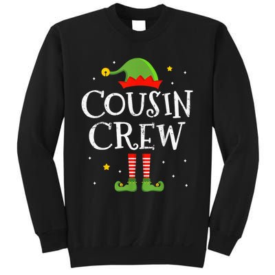 Christmas cousin crew with elf costume for family xmas Sweatshirt