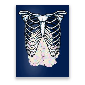 Cotton Cute Candy Rib Cage Easy Lazy Last Minute Party Poster