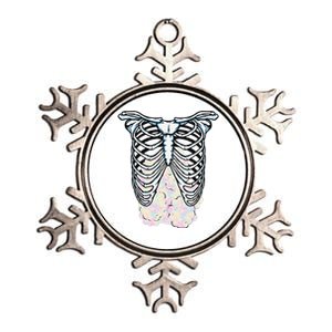 Cotton Cute Candy Rib Cage Easy Lazy Last Minute Party Metallic Star Ornament