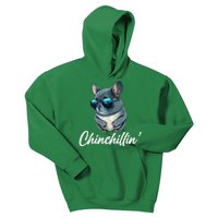 Chinchilla Chinchillin Chinchilla Lovers Funny Kids Hoodie