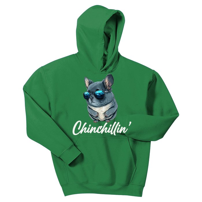 Chinchilla Chinchillin Chinchilla Lovers Funny Kids Hoodie