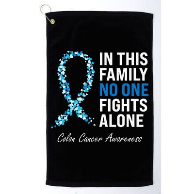Colorectal Cancer Colon Cancer Blue Ribbon Golf Towel