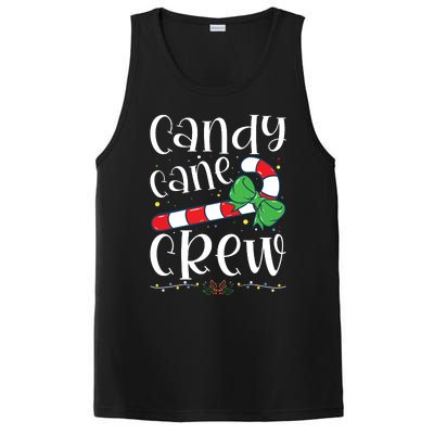 Candy Cane Crew Funny Christmas Candy Lover Xmas PosiCharge Competitor Tank