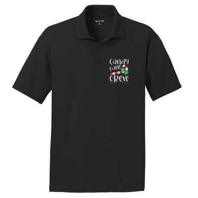 Candy Cane Crew Funny Christmas Candy Lover Xmas PosiCharge RacerMesh Polo