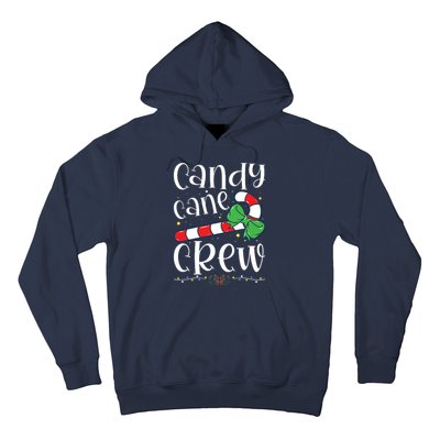 Candy Cane Crew Funny Christmas Candy Lover Xmas Hoodie