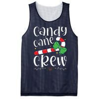 Candy Cane Crew Funny Christmas Candy Lover Xmas Mesh Reversible Basketball Jersey Tank