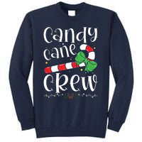 Candy Cane Crew Funny Christmas Candy Lover Xmas Tall Sweatshirt