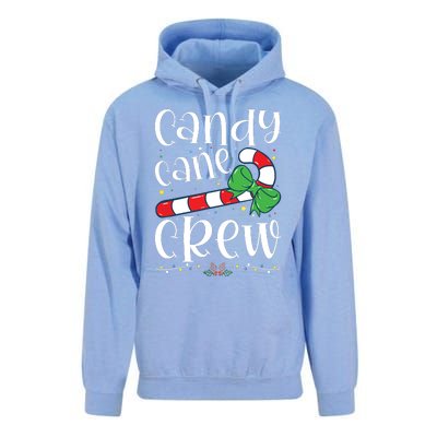 Candy Cane Crew Funny Christmas Candy Lover Xmas Unisex Surf Hoodie